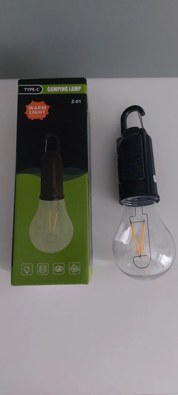 Limpando Camping Portátil solar 