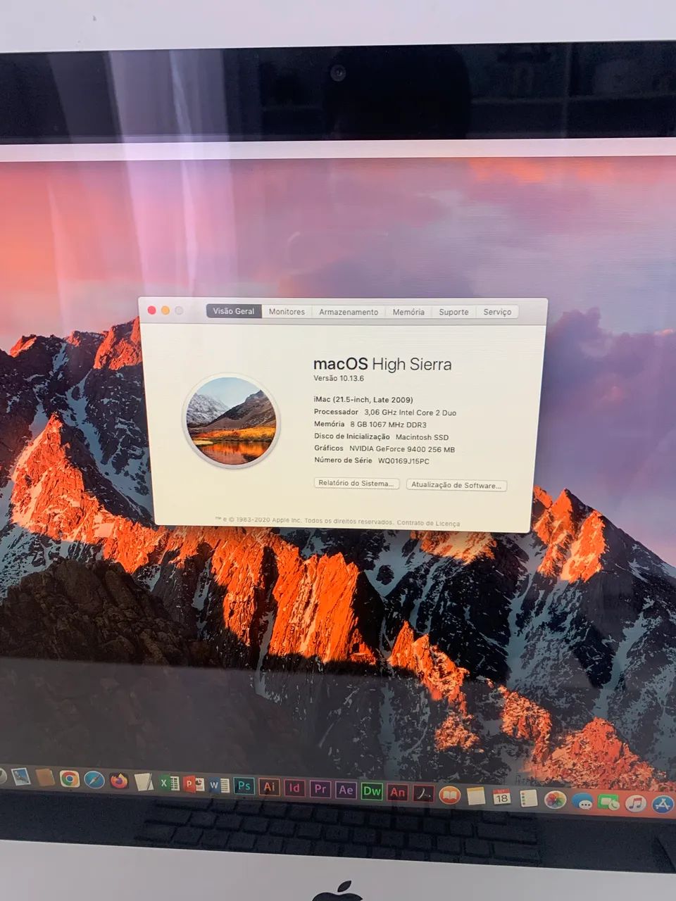 iMac 21.5" (Late 2009) - COM UPGRADE DE SSD (Muito Mais Rápido!) - Foto 2