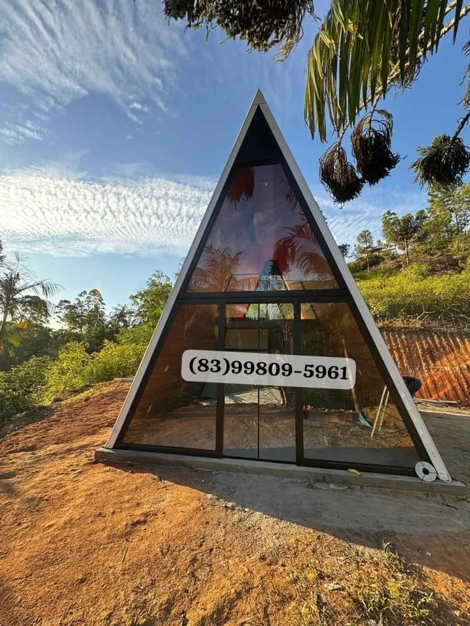 Construímos cabanas a-frame melhor preço do nordeste  - Foto 2