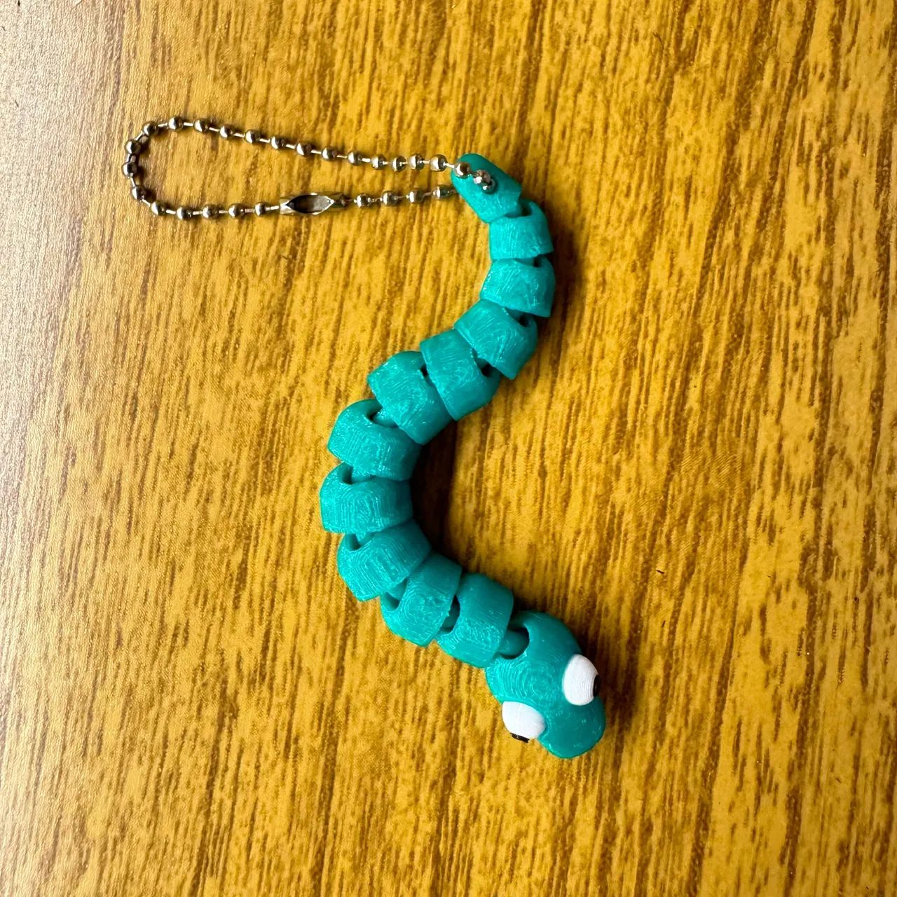 Chaveiro Cobra Articulada Flexível 3D Antiestresse - Foto 2