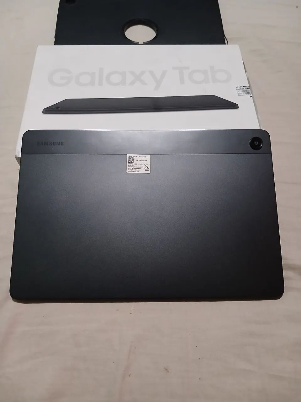 Galaxy tab a9+ 64gb caixa e nota fiscal vendo ou troco por notebook  - Foto 4