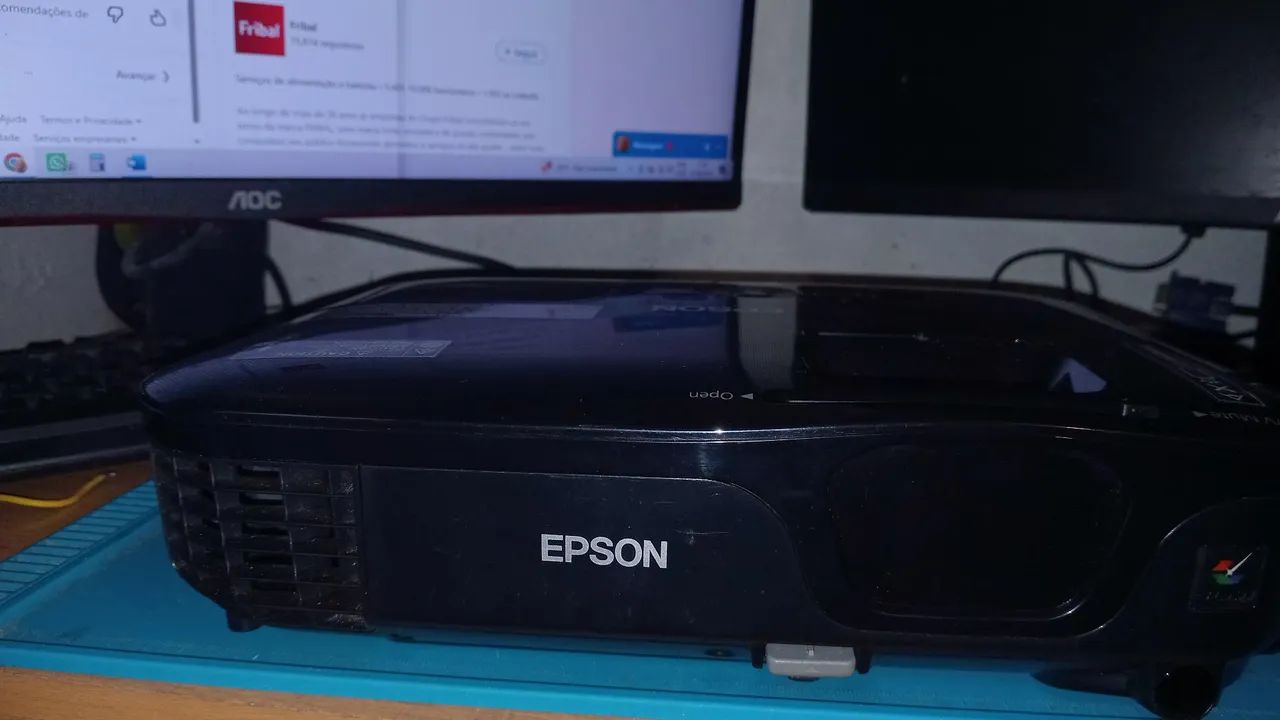 PROJETOR EPSON S12+ - Foto 4
