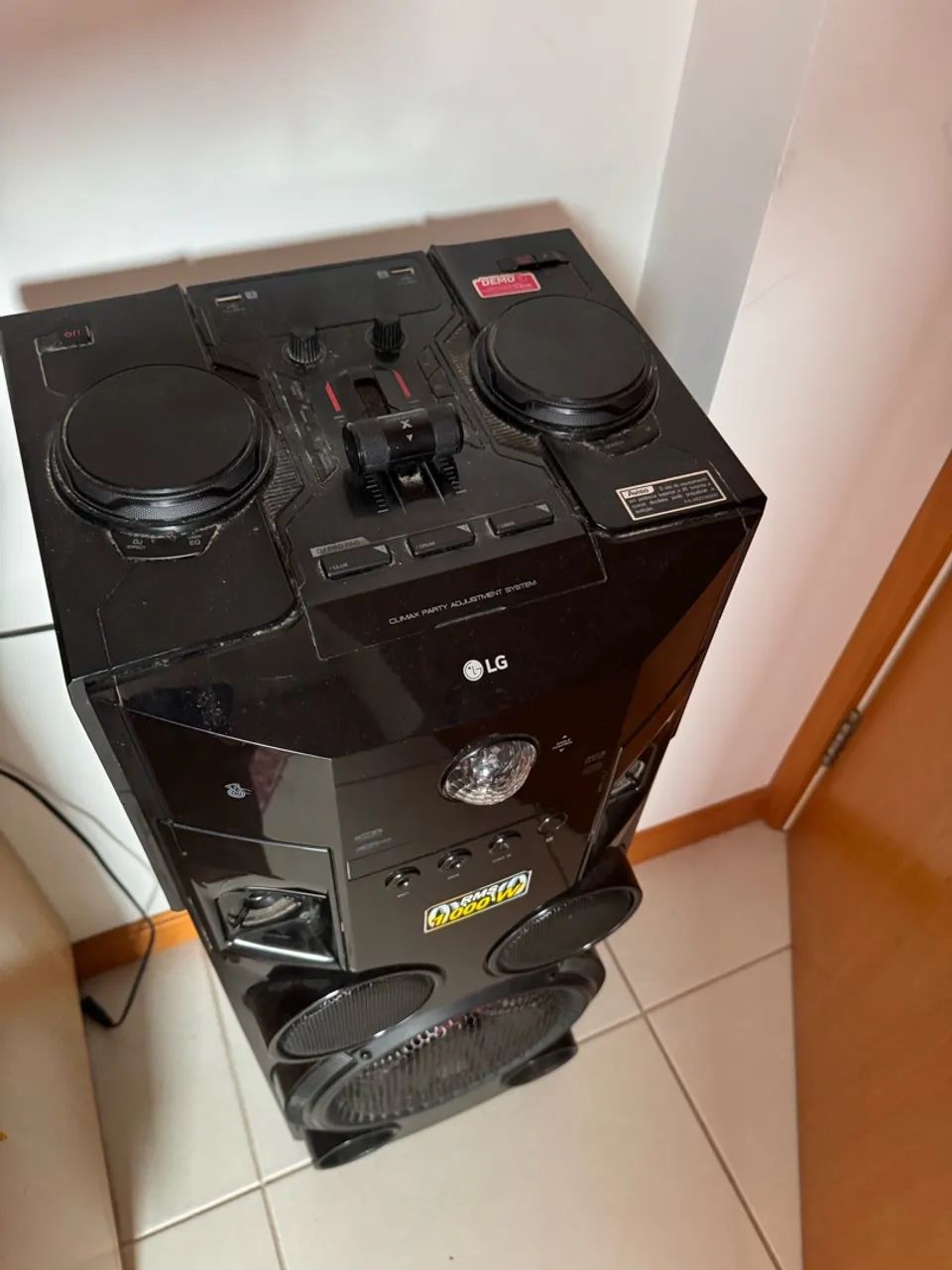Vendo caixa de som LG 1000Wrms - Foto 2