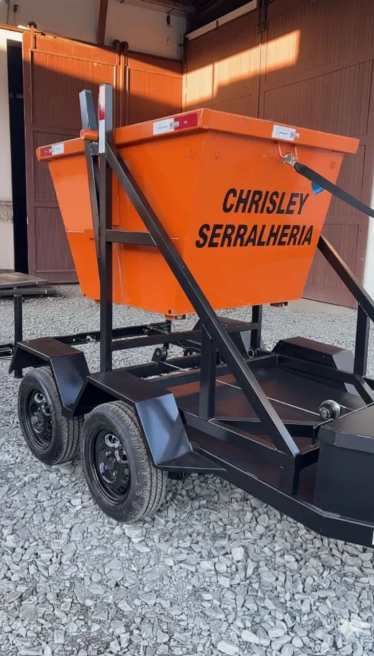 Caçamba de 1.5 metros cúbicos 