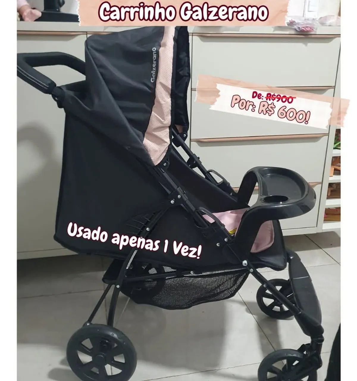 Carrinho de Bebê - Galzerano