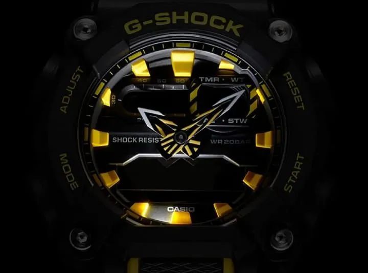 Relógio CASIO G-Shock GA-900A-1A9DR *Heavy Dut - Decagonal - Foto 5
