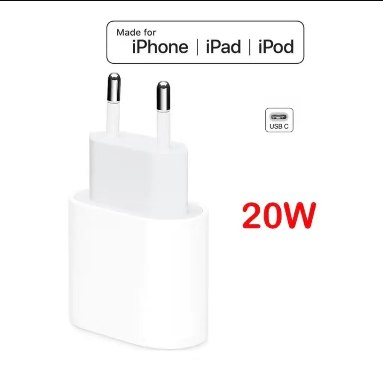 Kit Carregador para iPhone 20W + Cabo | Lacrado - Foto 3