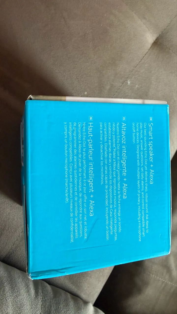 Caixa De Som Alexa Echo Dot 5A Geração - NOVA - Foto 5