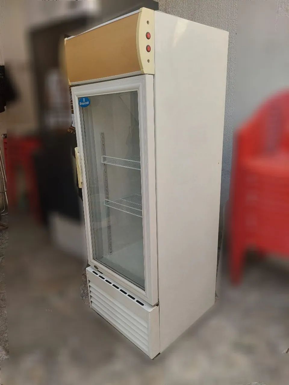 Geladeira expositora 