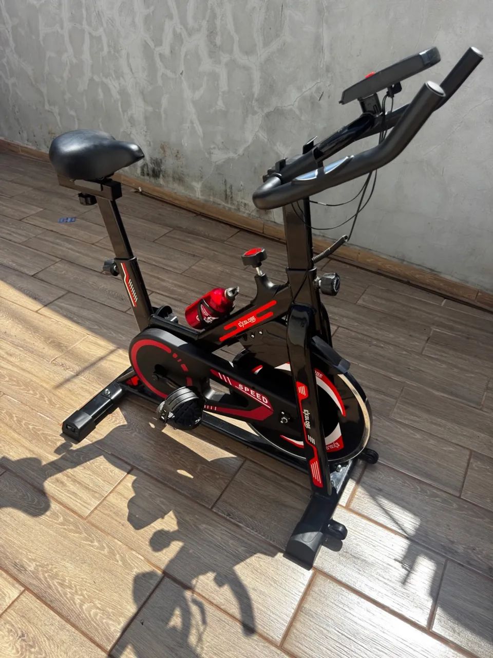 Bicicleta Ergométrica Spinning Roda Inércia 13kg 
