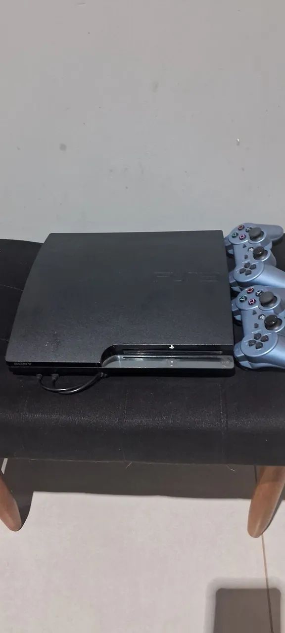 Ps3 desbloqueado, troco por tv acima de 43 polegadas