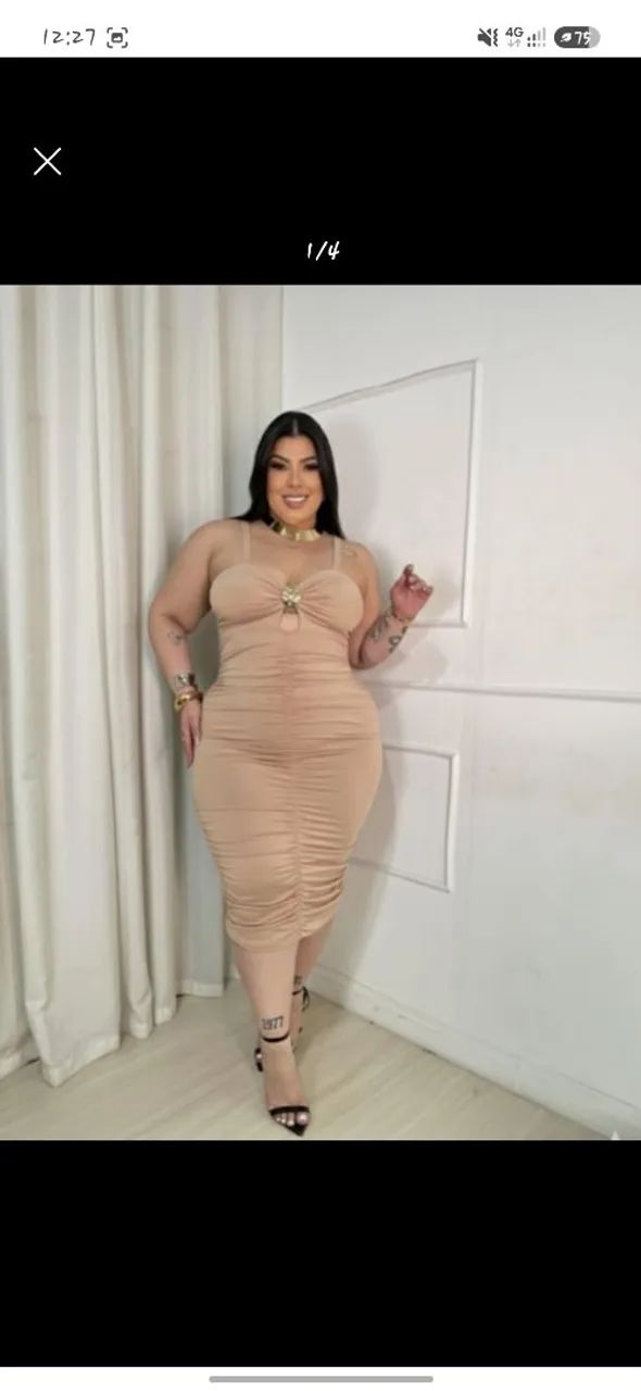 Vestido plus size