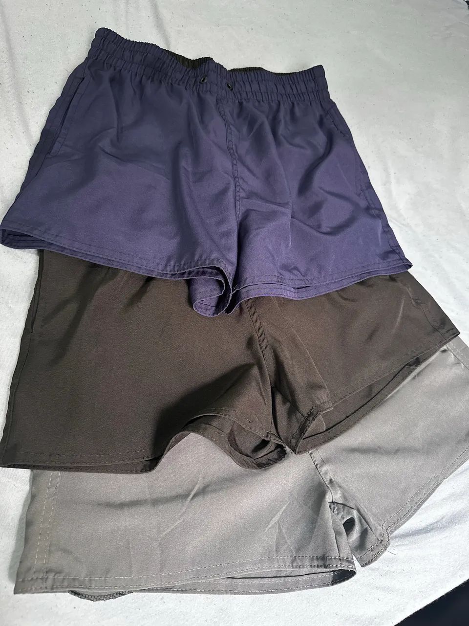 Kit 3 bermudas 