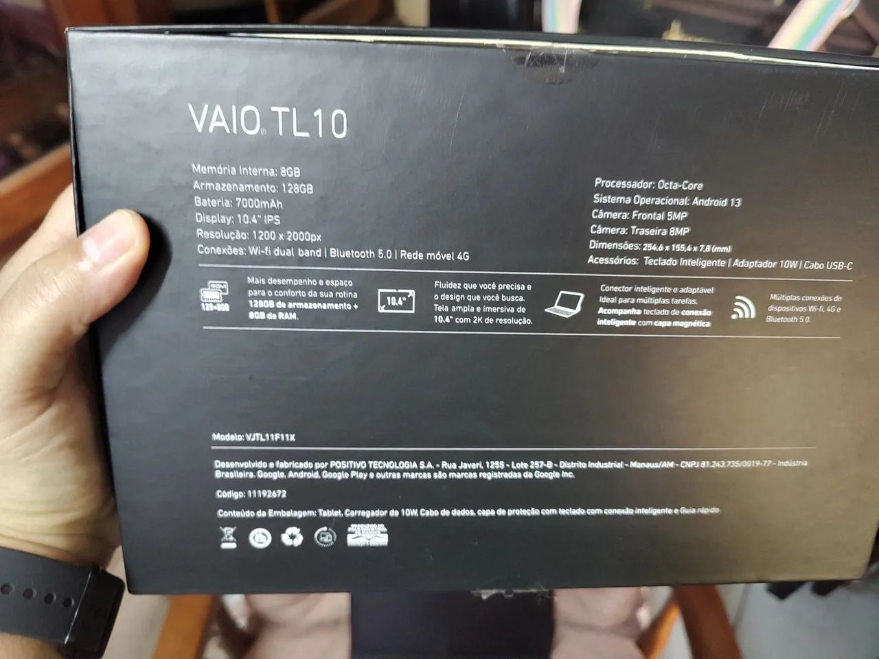 Tablet Vaio 10,4" 8 Gb 128Gb - Foto 5
