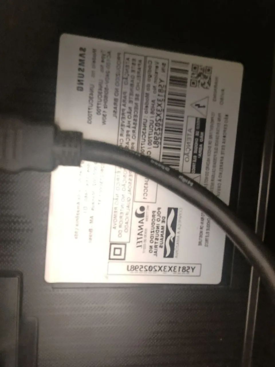 SMART TV 4K - CU7700- EXCELENTE - Foto 3