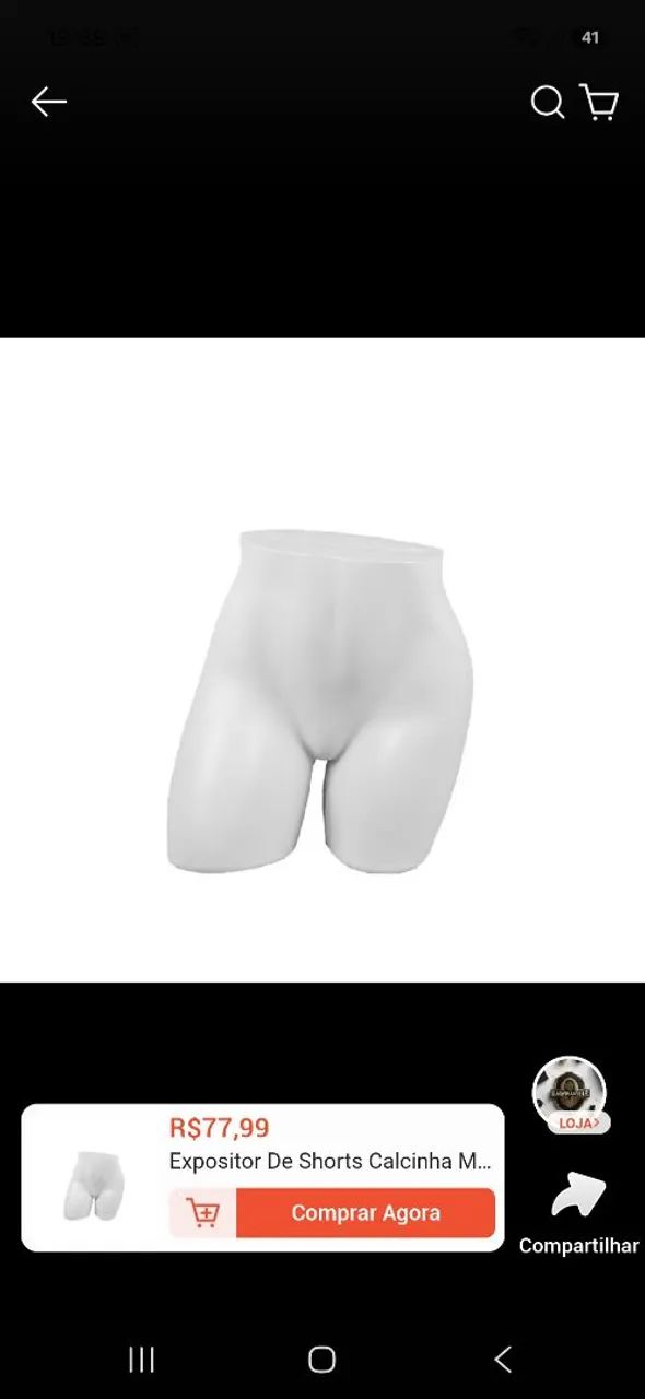 Manequim Feminino de Calcinha - Foto 5