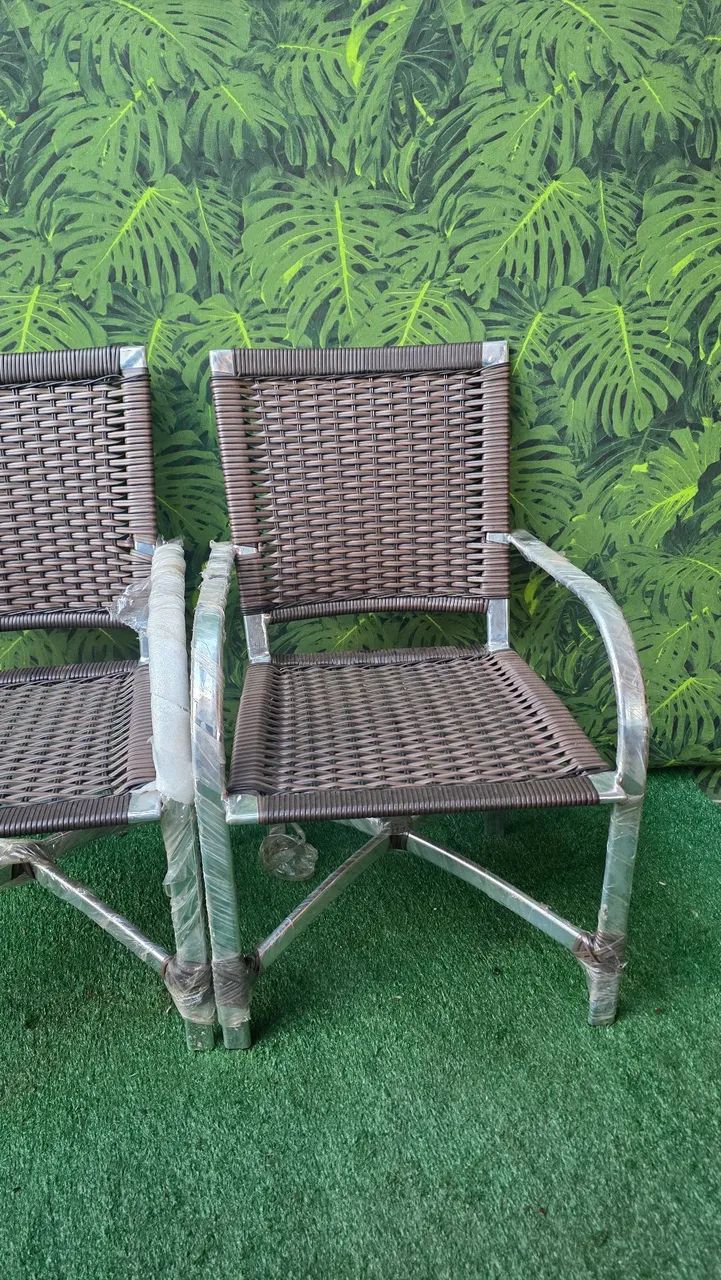 2 CADEIRAS NOVAS EM ALUMINIO  - Foto 3