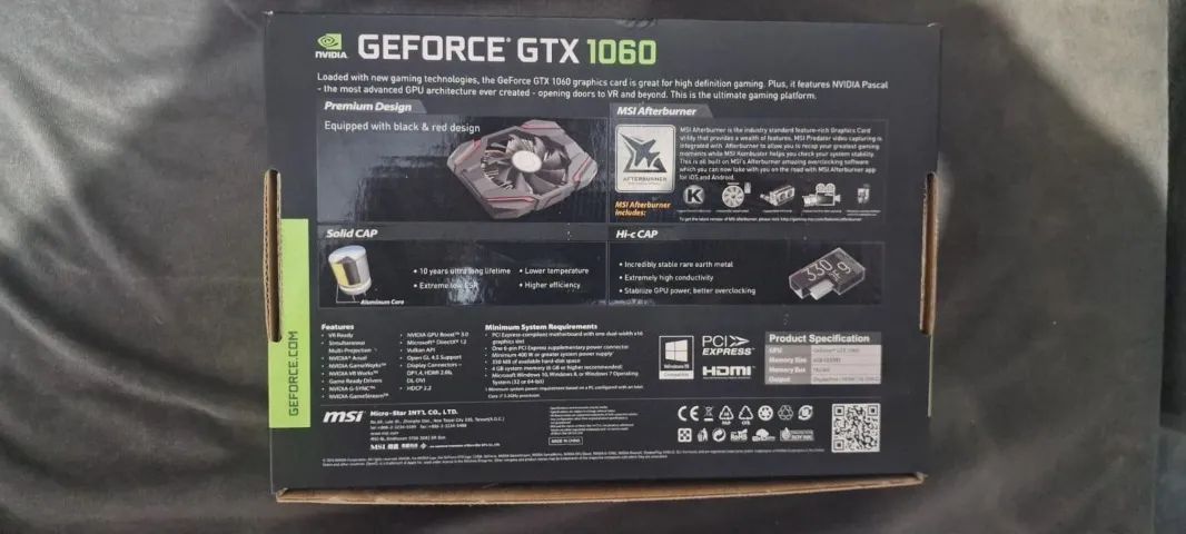 GTX 1060 6GB MSI - Foto 5
