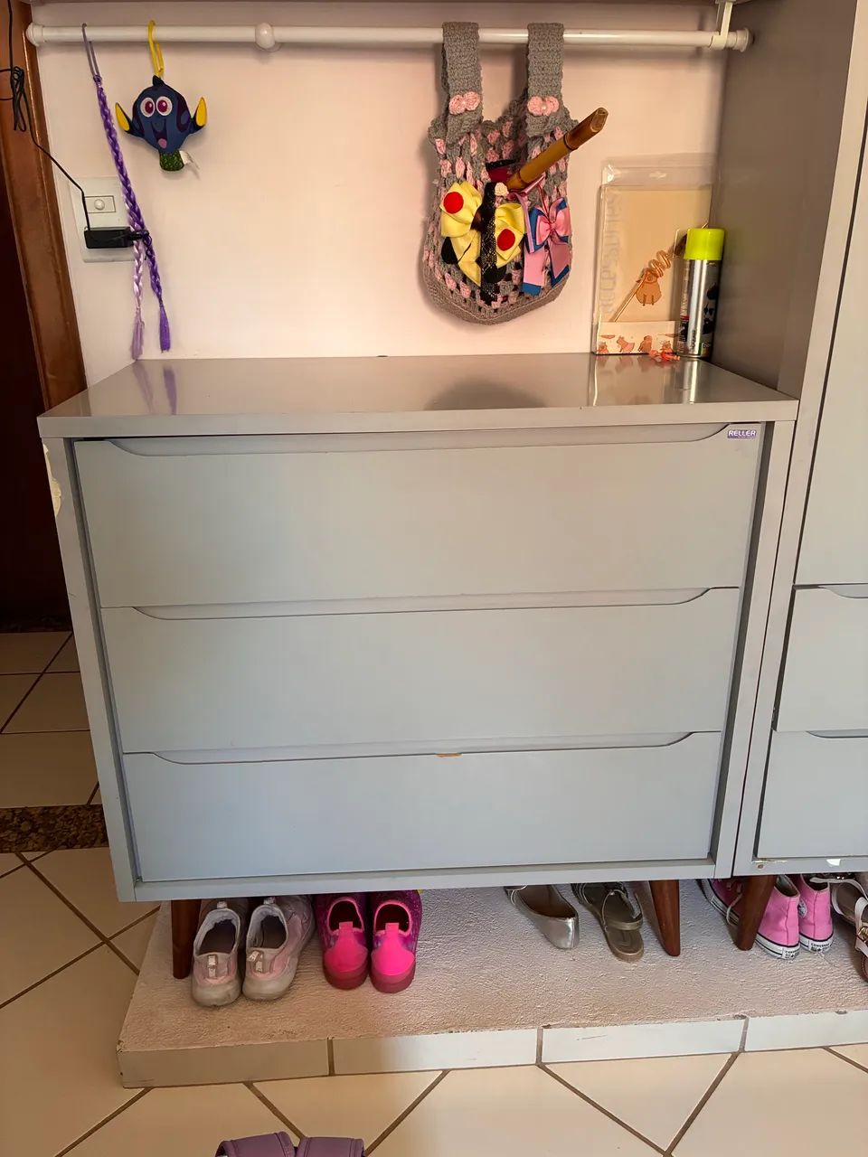 Guarda-Roupa e Cômoda Infantil  - Foto 4