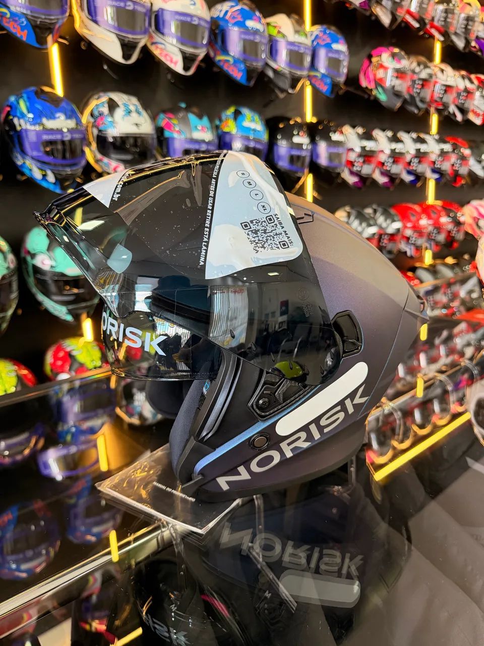 Capacete Norisk DOWNTOW II(com óculos interno) - Foto 7