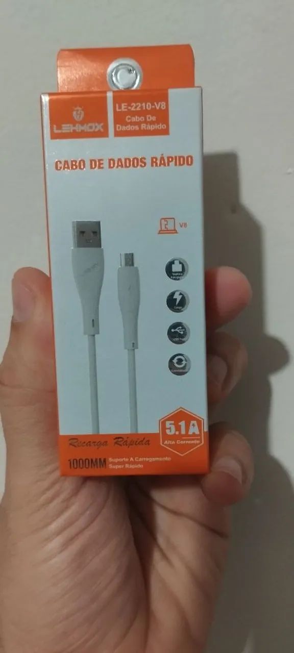 Cabo USB tipo V8 - Foto 2