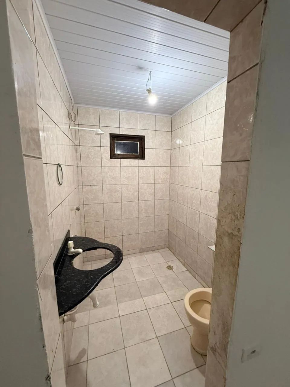 Casa com primeiro andar 