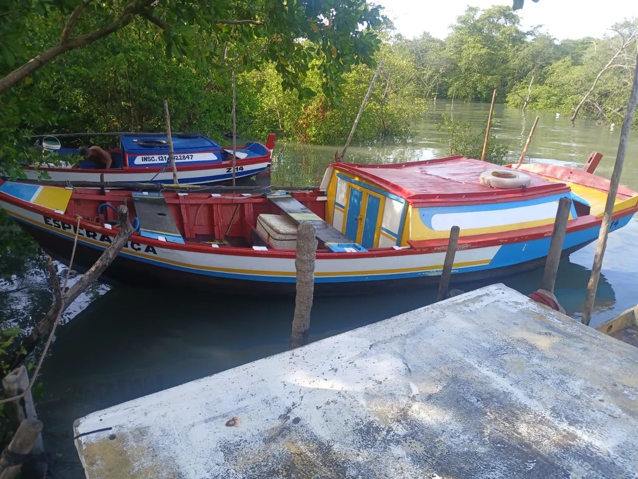 Embarcação 8x2,80