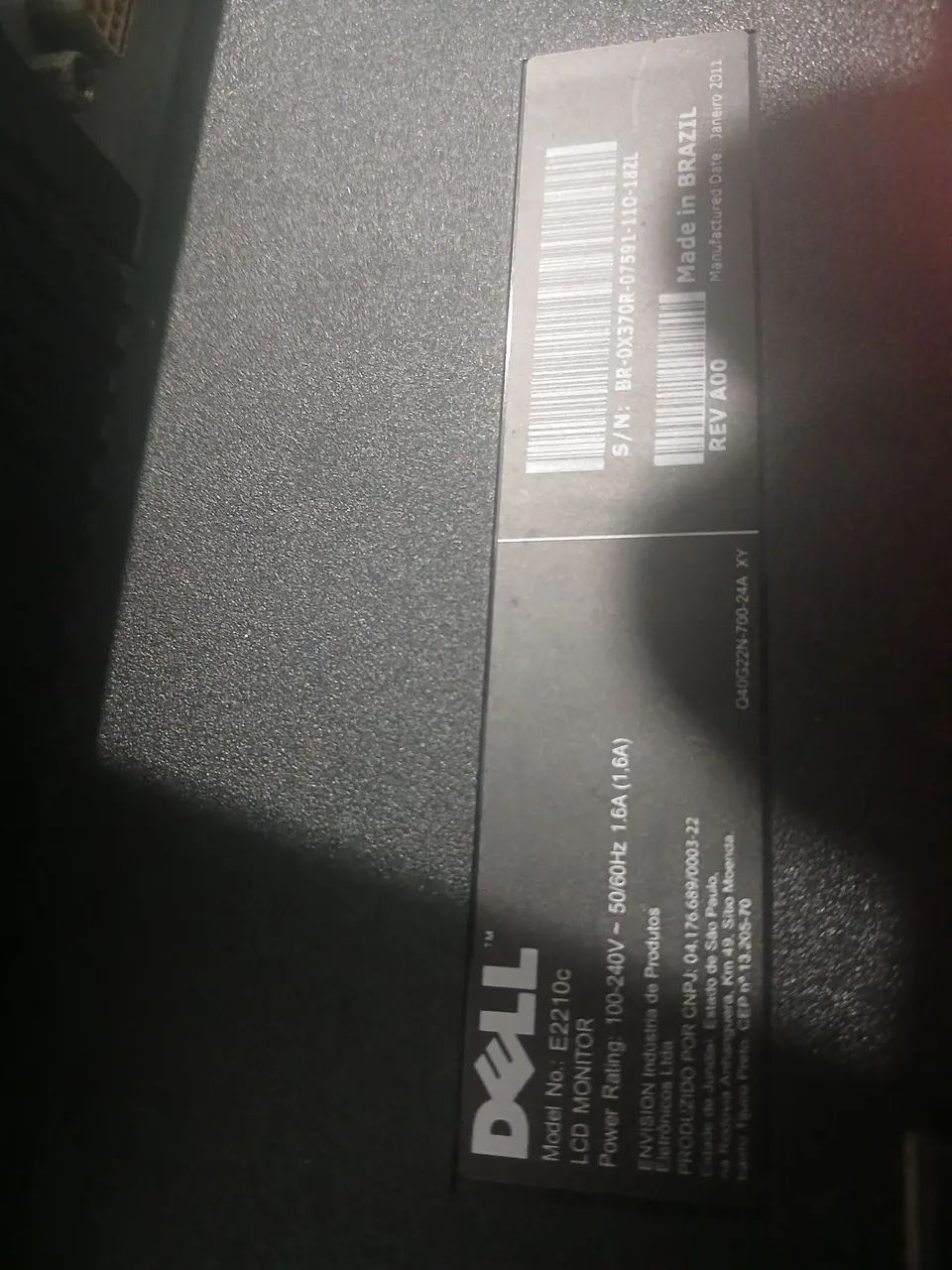 Monitor LCD DELL seminovo 1.6A - Foto 5