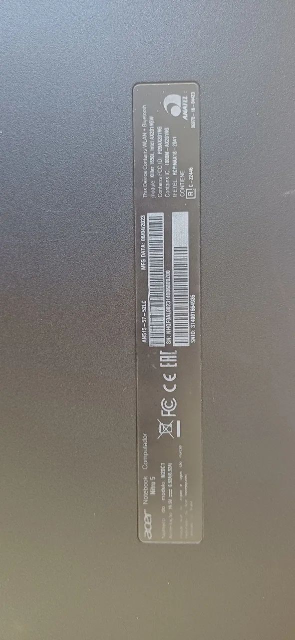 Notebook Acer Nitro 5 - N20C1<br> - Foto 4