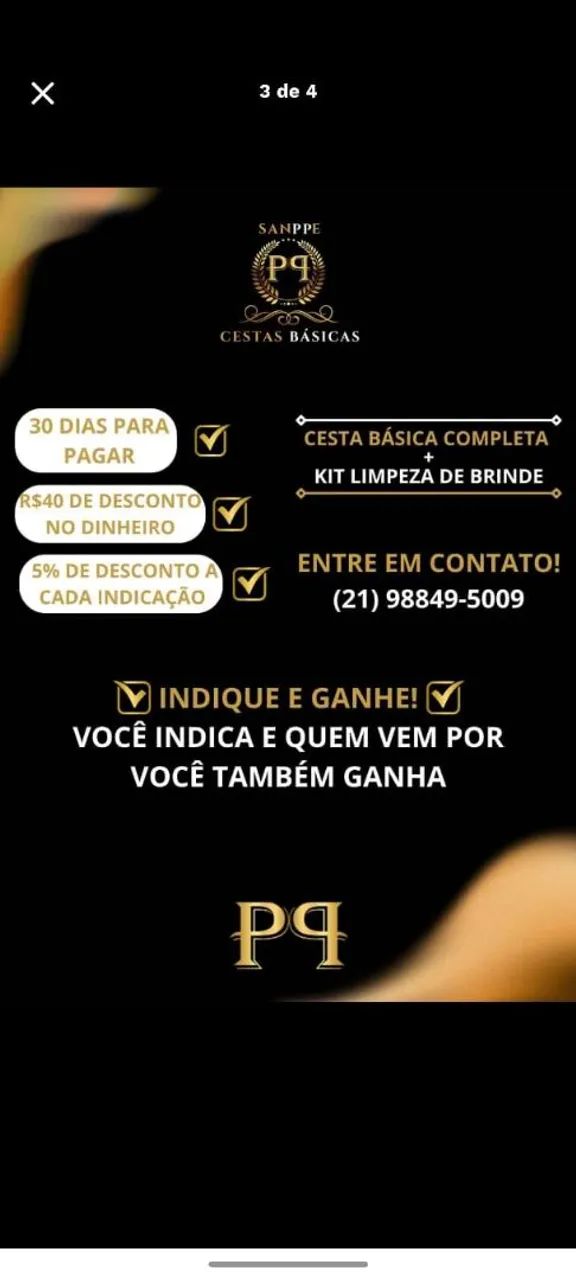 Cesta Básica para pagar em 30 dias - Foto 3