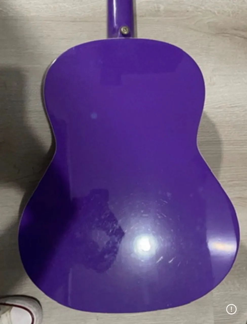 Violão estudo Nylon Roxo Giannini (com capa) - Foto 2