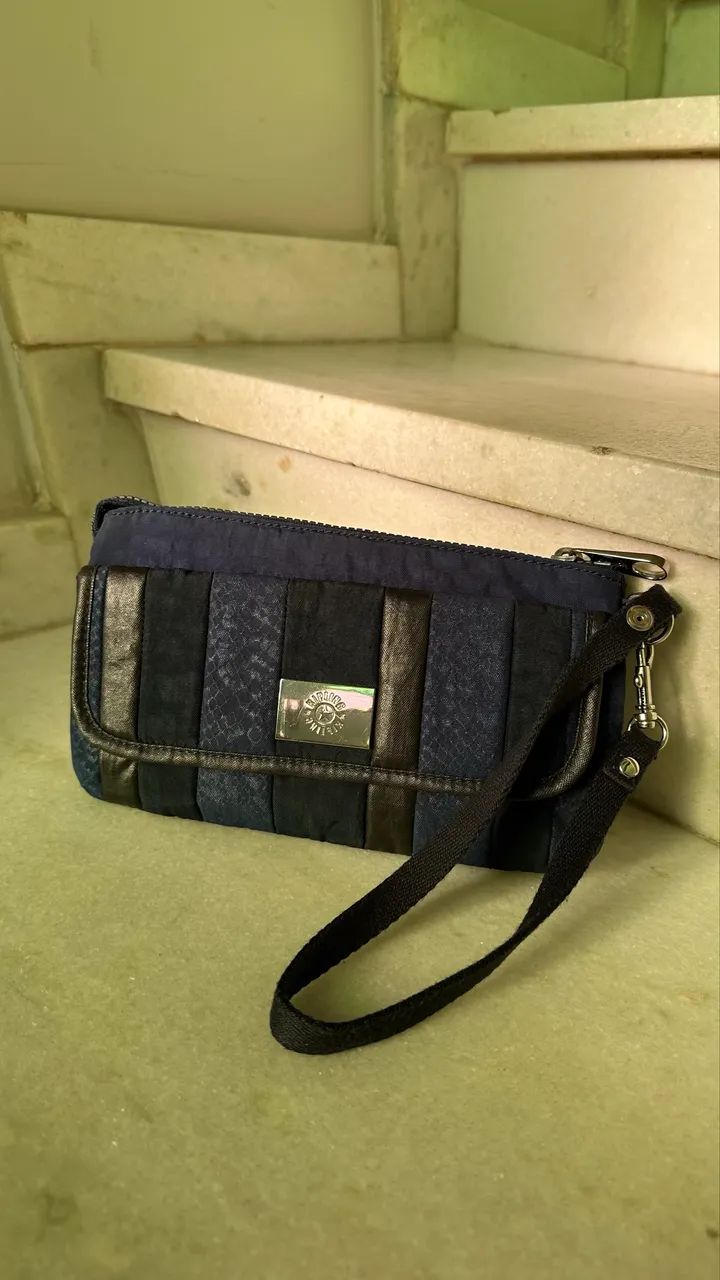 Bolsa Kipling Azul-Marinho - Foto 5