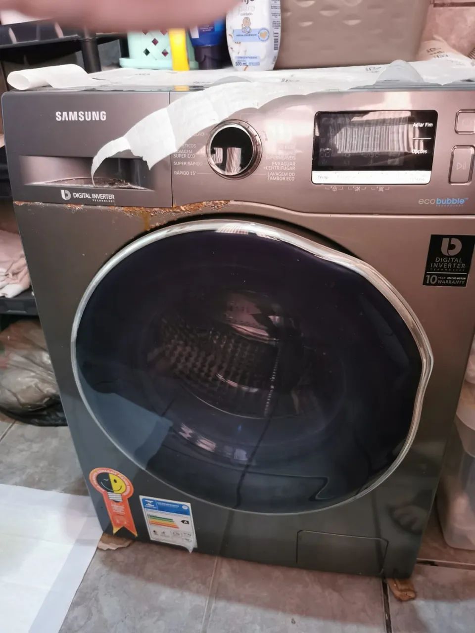 Lava e Seca Samsung Digital Inverter - Foto 2