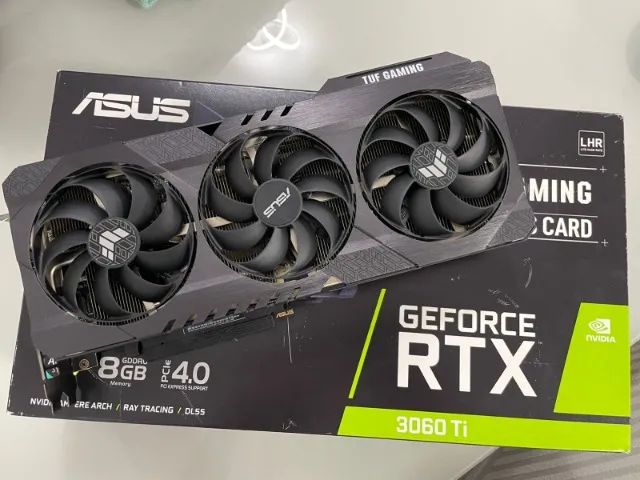 Rtx 3060 ti Asus Tuf Gaming - Parcela olx