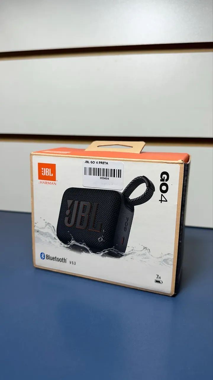 Caixa De som JBL Go 4 Nova 