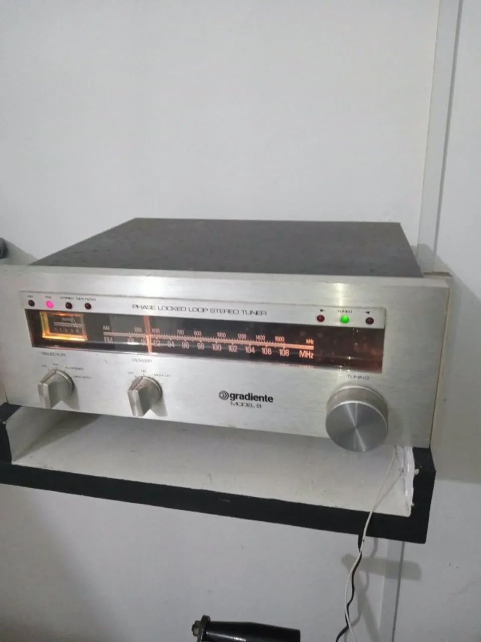 SINTONIZADOR DE RÁDIO AM/FM GRADIENTE MODEL 8 - Foto 3