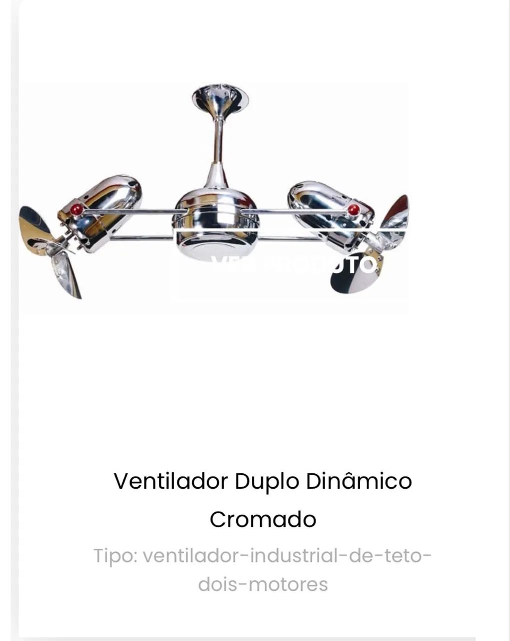VENTILADOR GERBAR INOX 110V - Foto 2