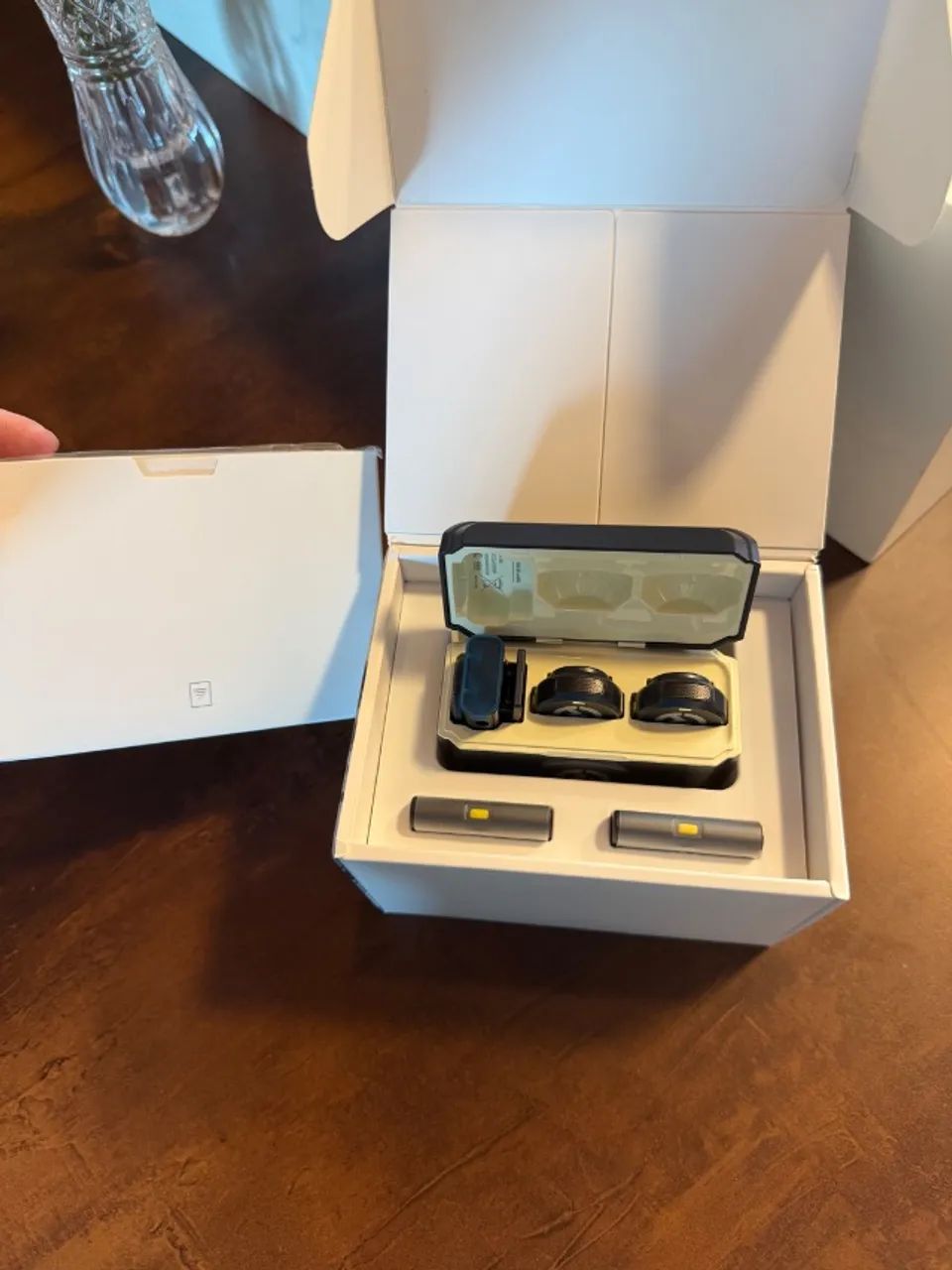 Kit Microfone Lapela Sem Fio Hollyland Lark M2 Combo (USB-C + Lightning) - Foto 4