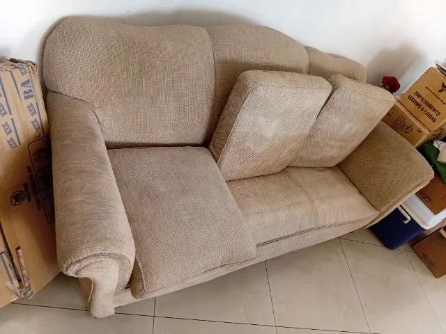 Sofá e Poltrona antiga Chipandelle em bom estado