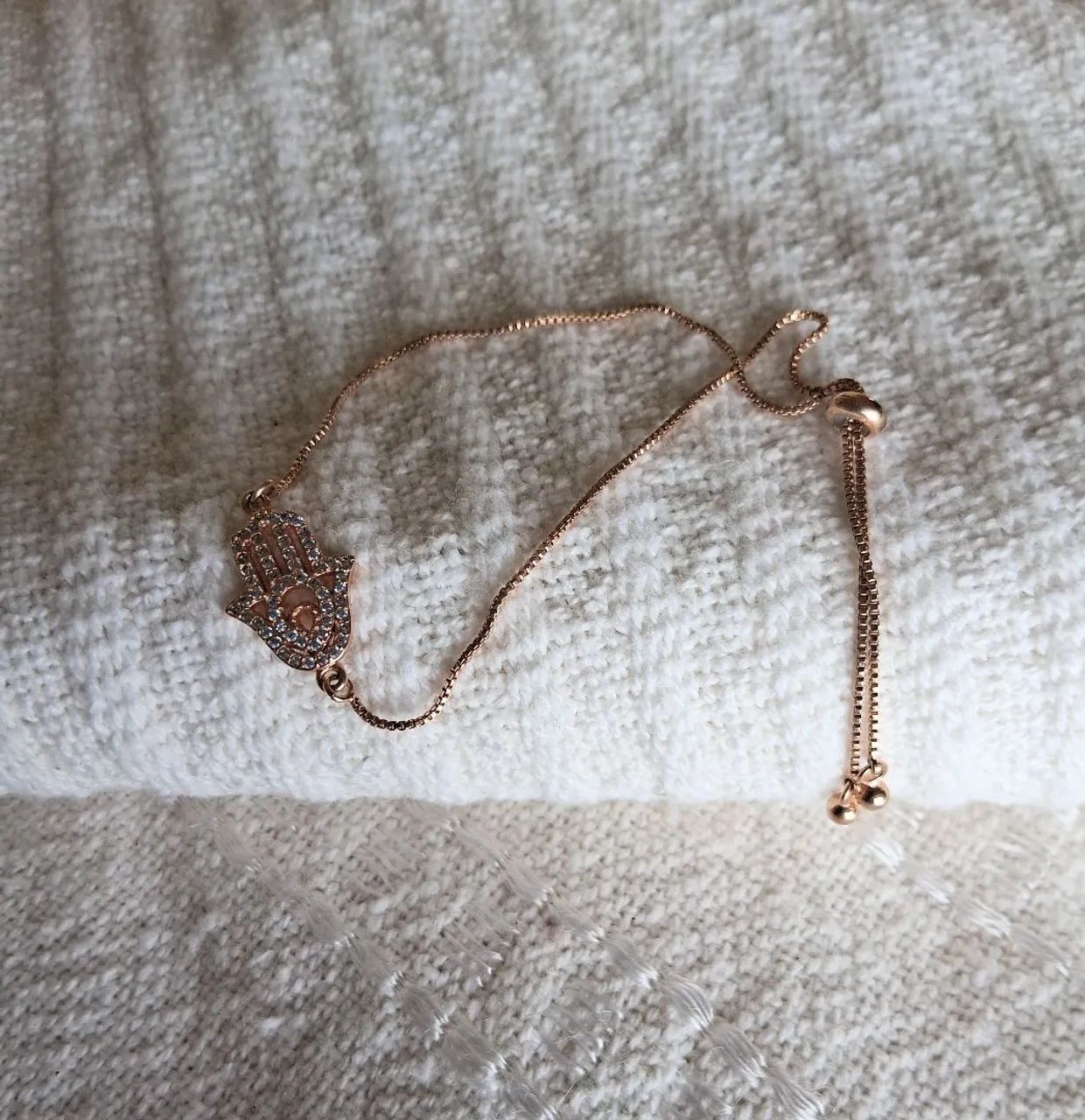 Pulseira semijoia dourado  - Foto 5