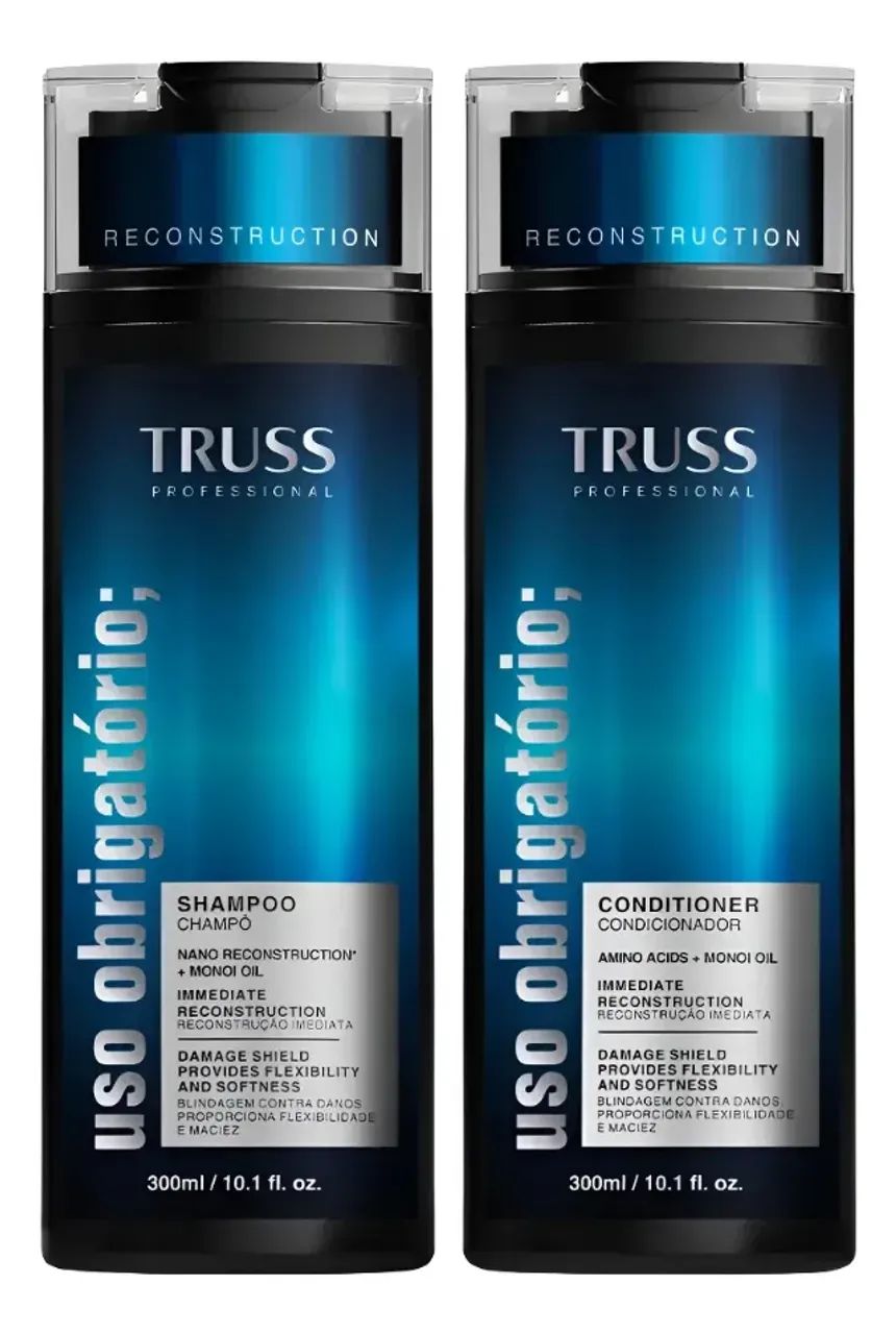 Combo Shampoo e Condicionador Uso Obrigatório; 300ml