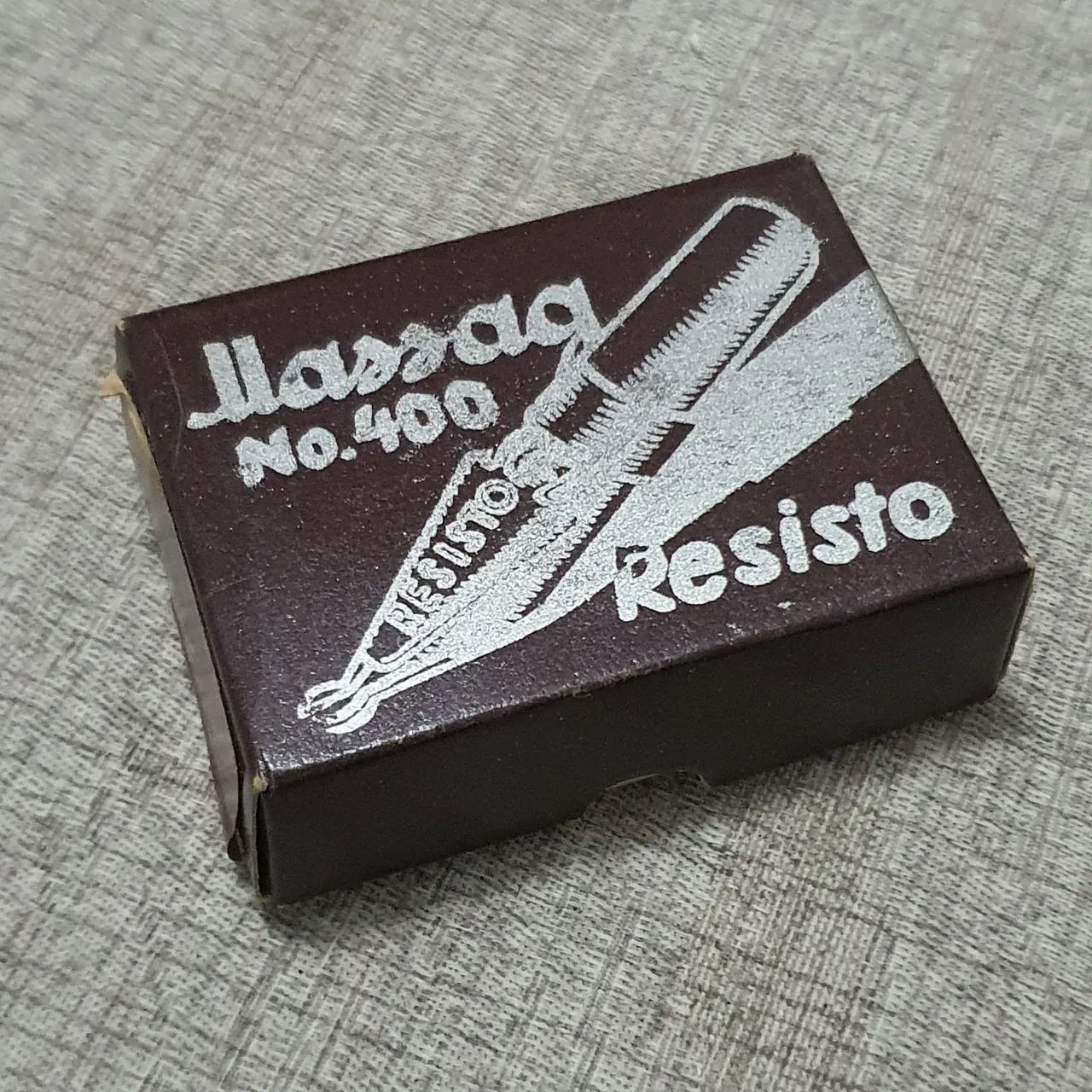 Pena tinteiro vintage Resisto Massag 400