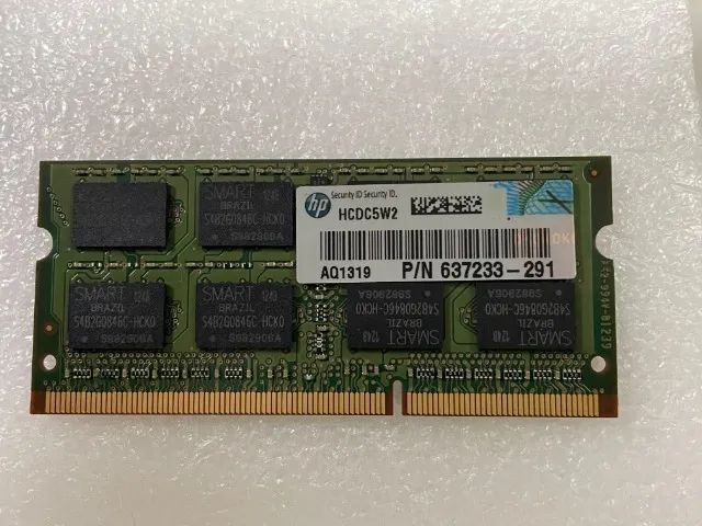 memoria ram ddr3 4g hp smart 1600 MHz notebook - Foto 2