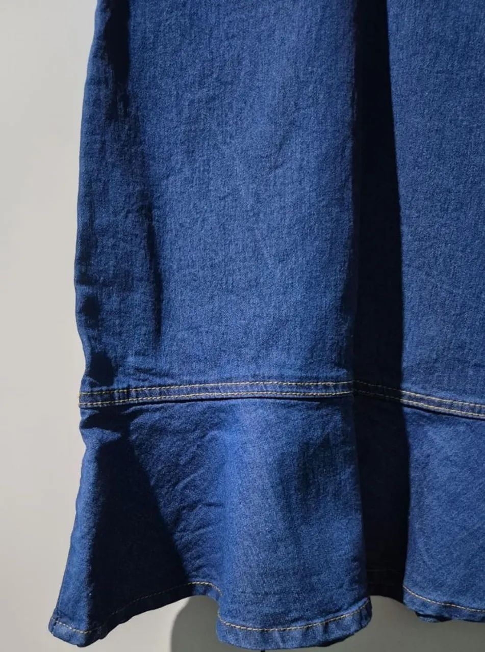 Vestido JEANS  - usado 1X - Foto 2
