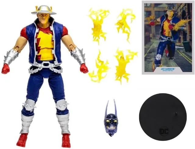 DC MCFARLANE JOEL CICLONE - JAY GARRICK -FLASH - Foto 2
