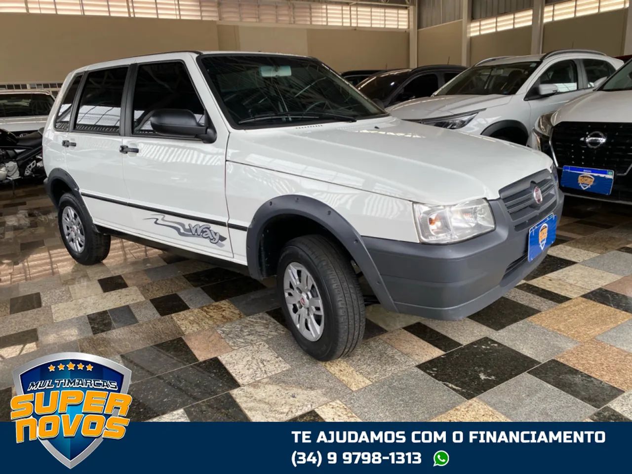 Fiat Uno WAY 1.0 EVO Fire Flex 8V 5P 2013 - Foto 3