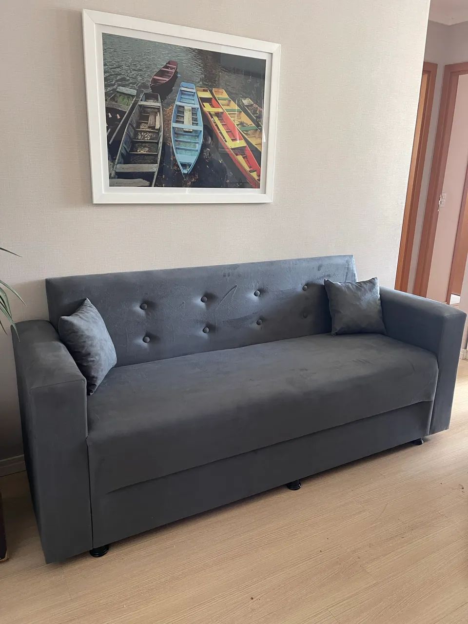 SOFÁ 3 e 2 LUG NOVOS $ 999,99 PAGUE NA ENTREGA!!! Várias cores  - Foto 5