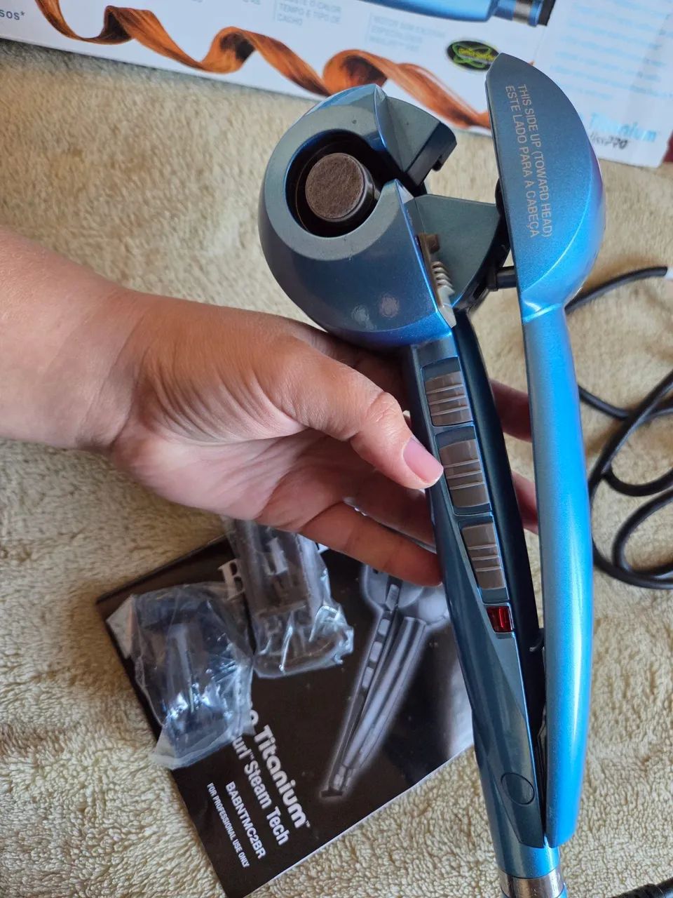 MIRACURL - CACHEADOR PROFISSIONAL  - BABYLISS - NANO TITANIUM - Foto 3