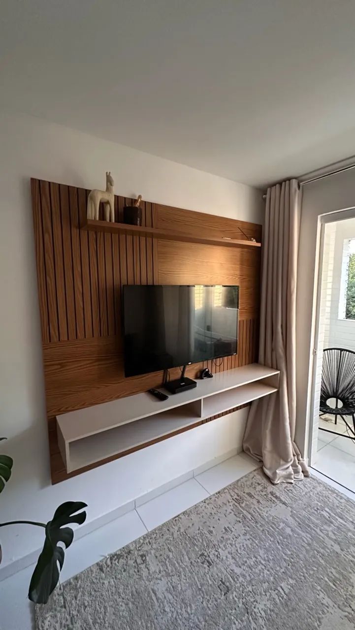 Painel de tv com ripado  - Foto 2