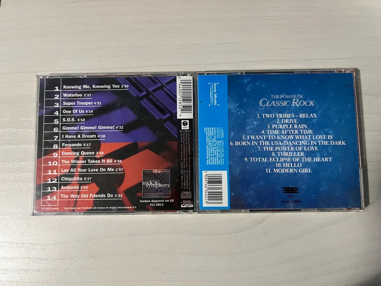 Par de CDs Rock'n' Symphony - ABBA e Classic Rock Orquestrado - Foto 2